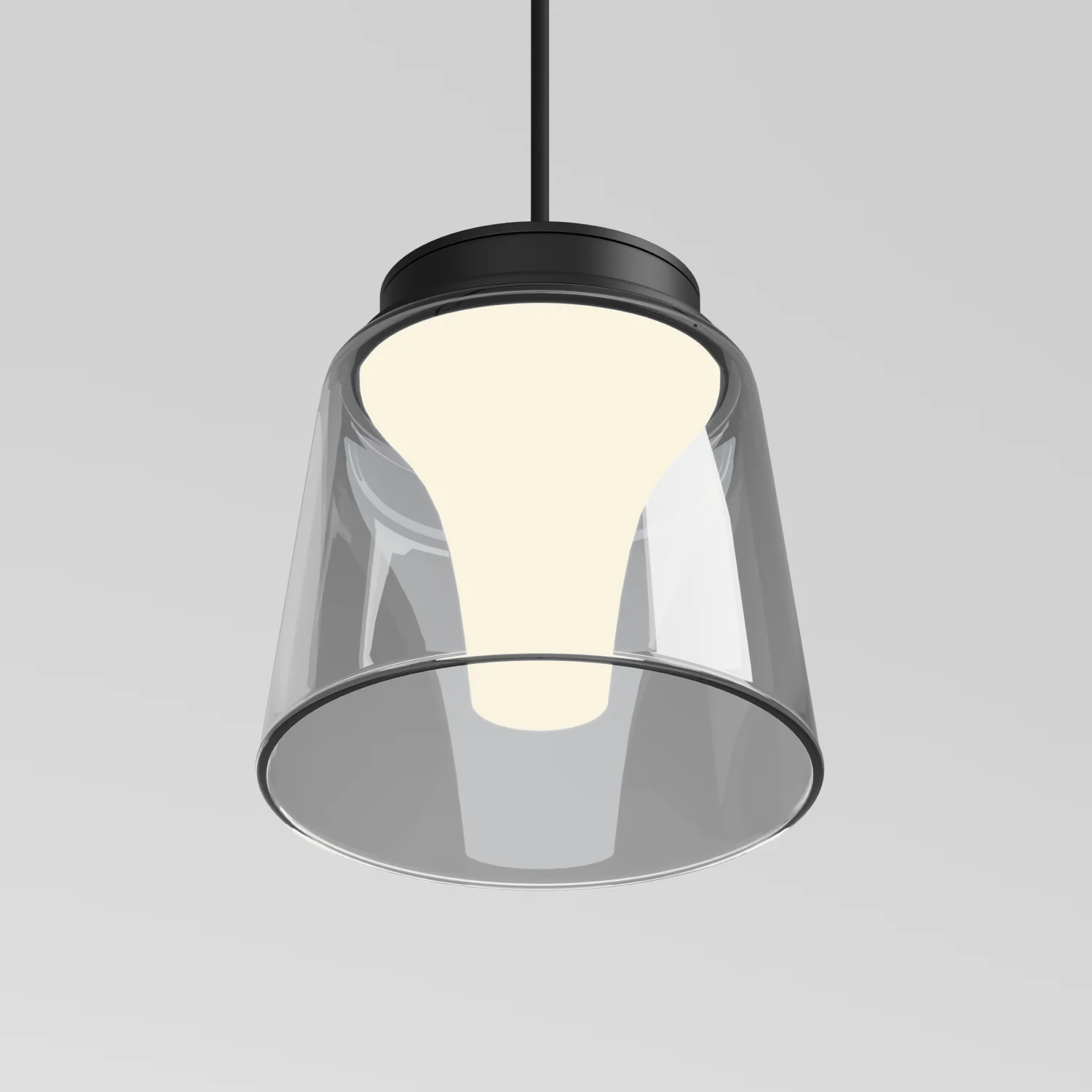 Tračna LED visilica AIR HANG 4 W 3000 K crna