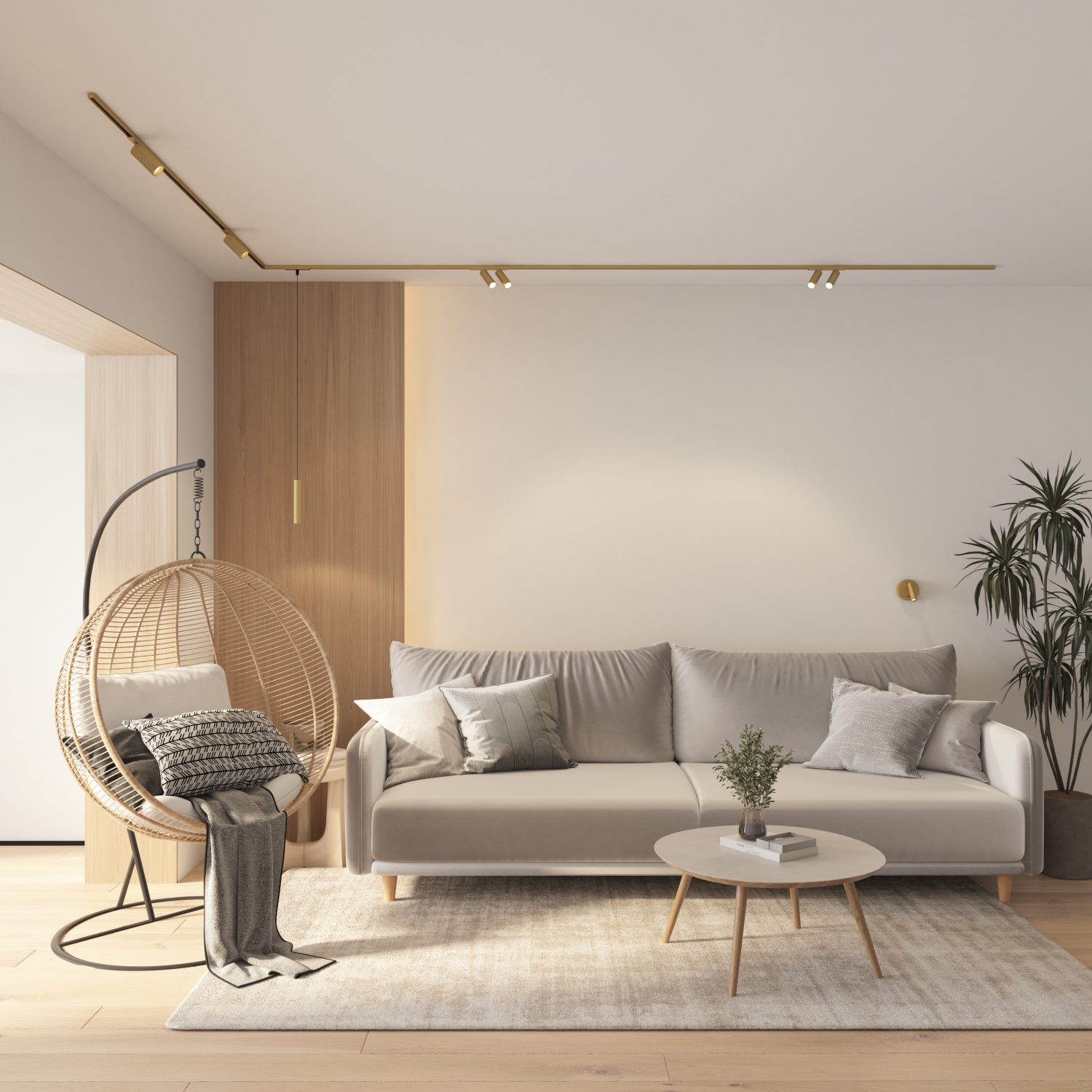 Tračna LED spot visilica SHINE DK/EU-5744-SB bronca