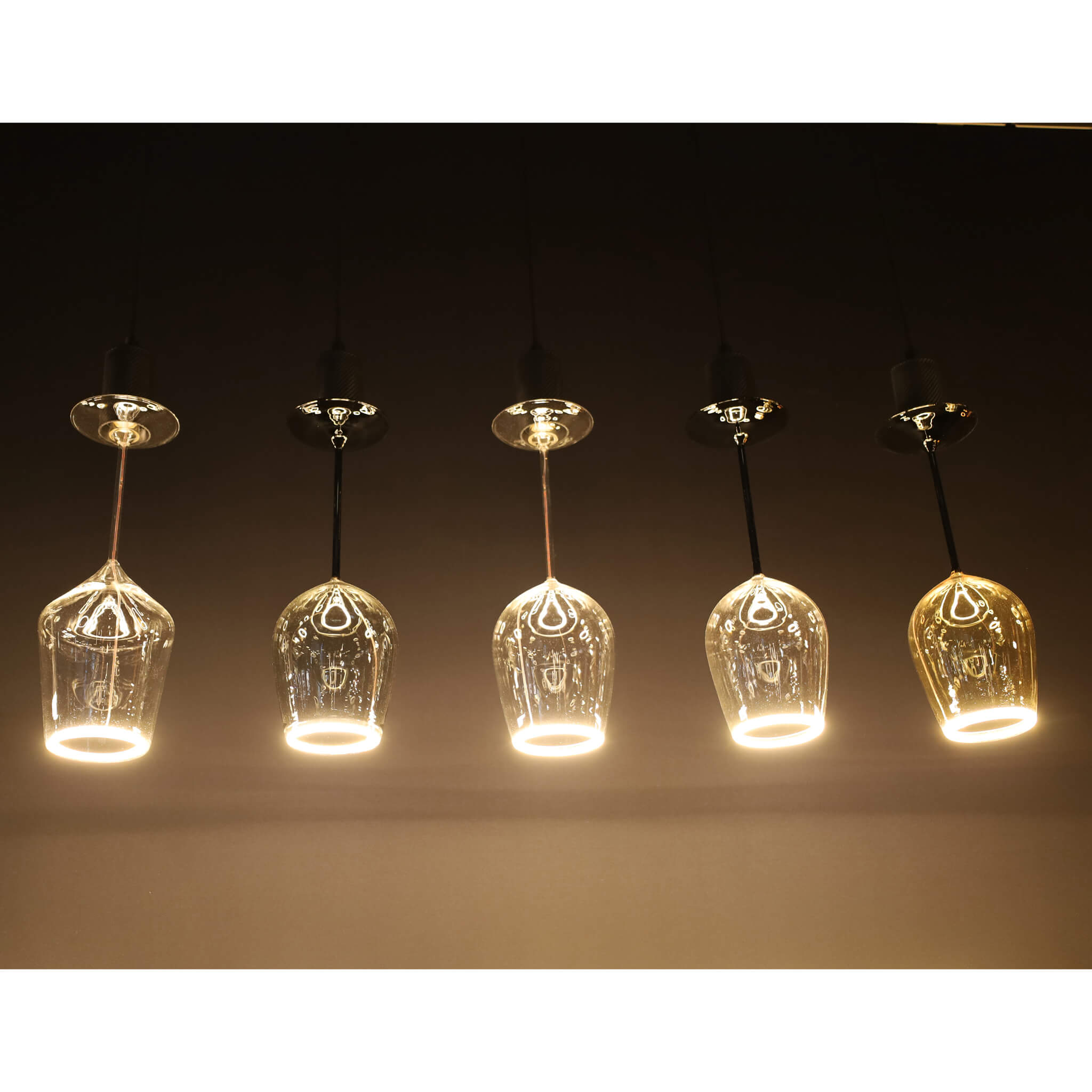 LED žarulja Floating Red Wine Clear 500lm E27 2200K dimabilna